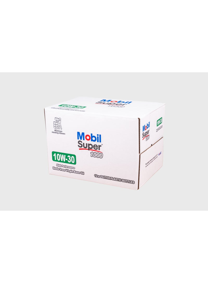 Mobil Super High Performance 10w30 Engine Oil – 12X1L - Image 4